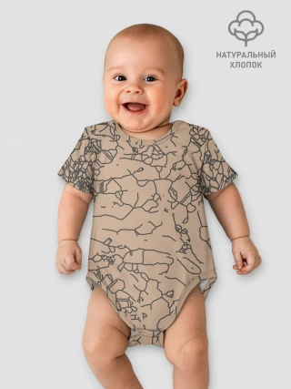 Детское боди / Рисованный камень