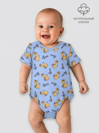 Детское боди / Радостный кот