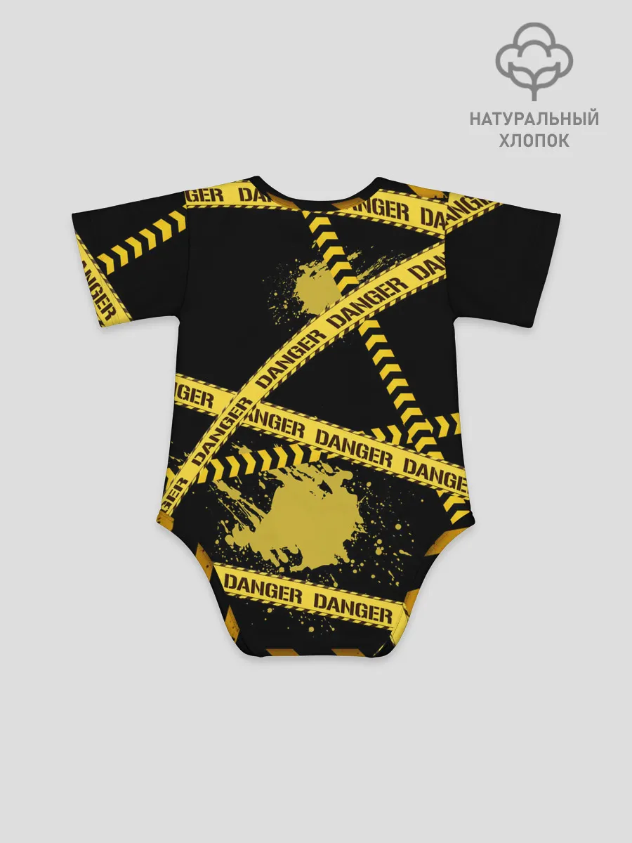 Детское боди / Лента DANGER
