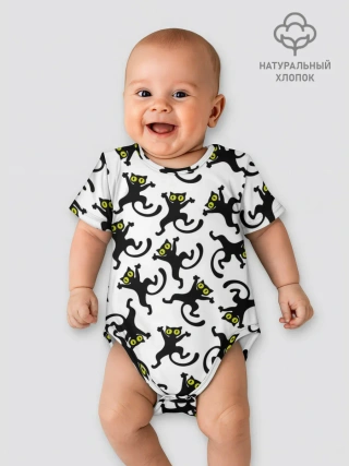 Детское боди / Танец котов