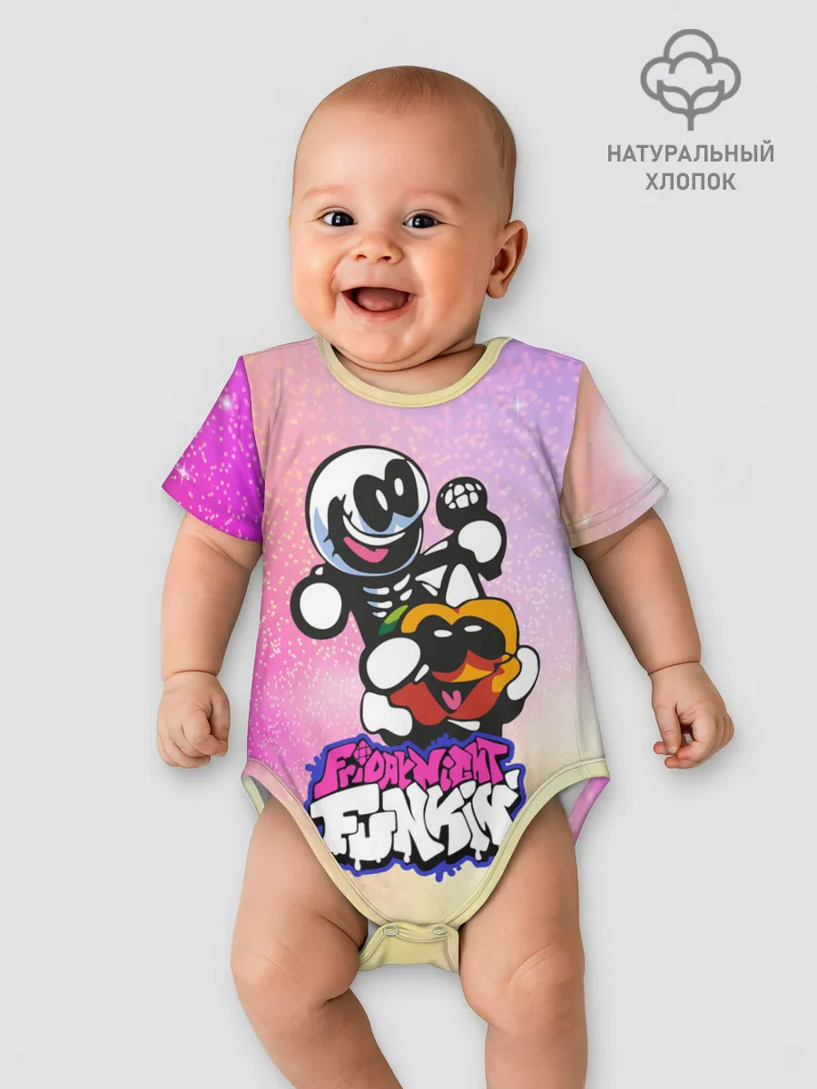 Детское боди / Skid and Pump | Friday Night Funkin