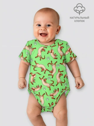 Детское боди / Сиамские коты