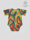 Детское боди / 3D узор Color