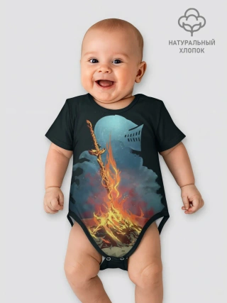 Детское боди / Witcher 3 костер