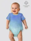 Детское боди / Небесная синева