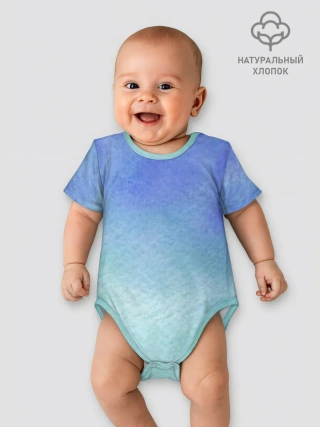 Детское боди / Небесная синева