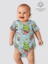 Детское боди / Merry Christmas Pattern