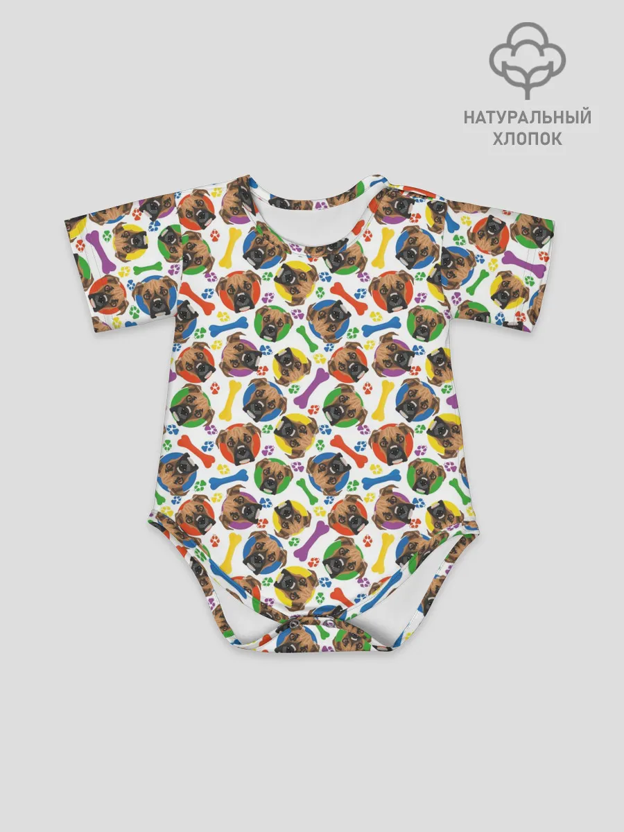 Детское боди / Немецкий Боксёр