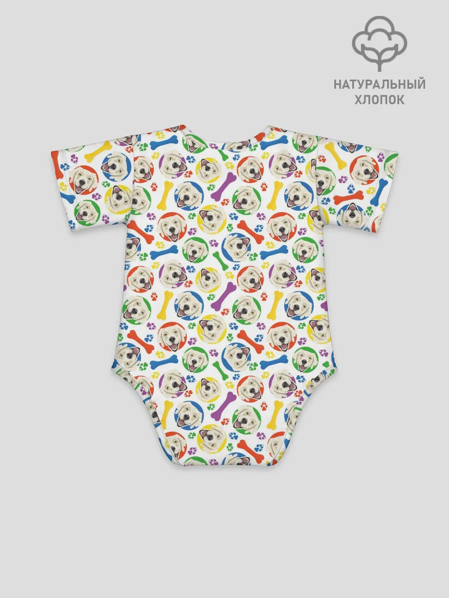 Детское боди / Золотистый Ретривер