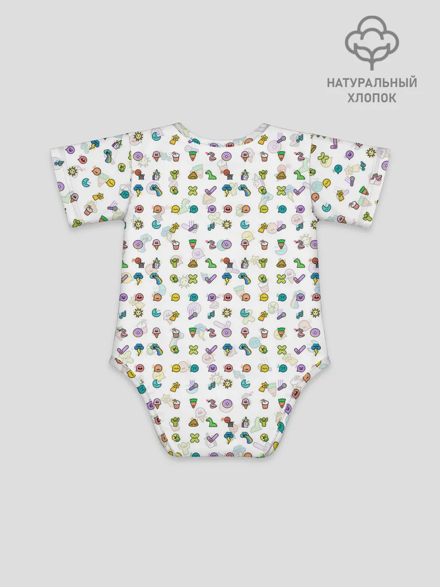 Детское боди / Toca Boca | Тока Бока | Паттерн