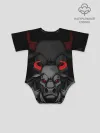 Детское боди / CHICAGO BULLS ЯРОСТНЫЙ БЫК
