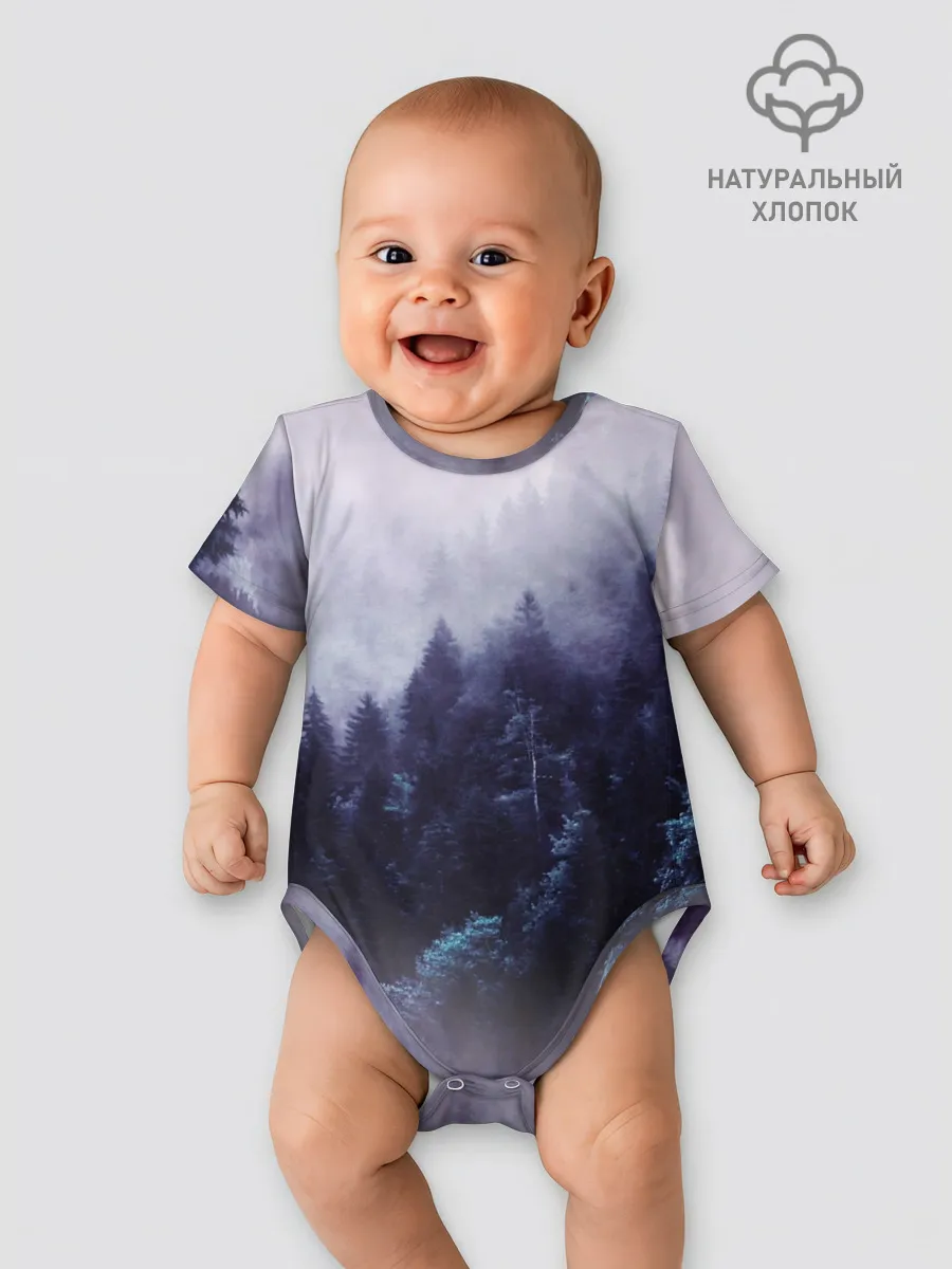 Детское боди / ЛЕСНОЙ ТУМАН