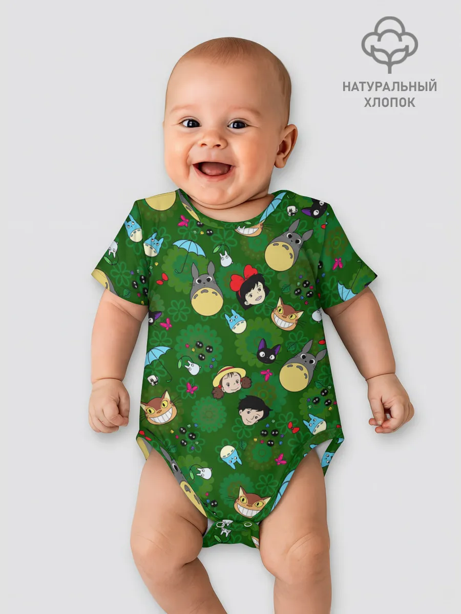 Детское боди / Totoro&Kiki ALLSTARS