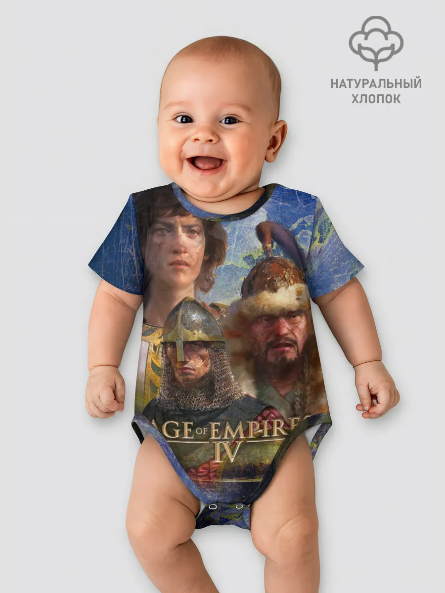 Детское боди / Age of Empires 4 Обложка