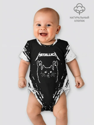 Детское боди / Мяуталлика / Meowtallica.