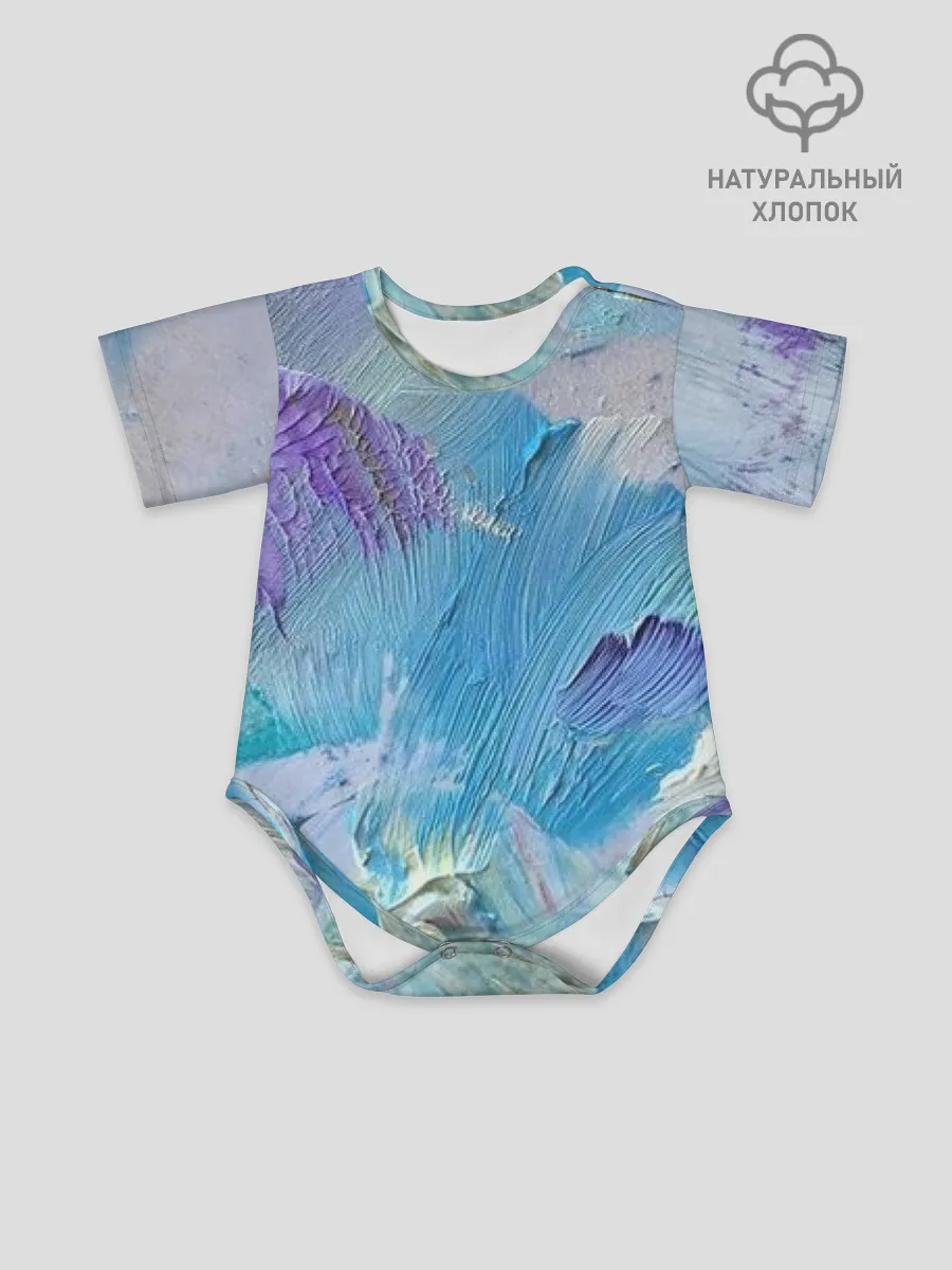 Детское боди / Оставленная краска