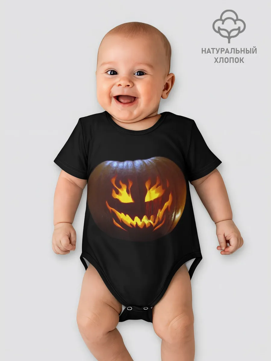 Детское боди / кровавая тыква