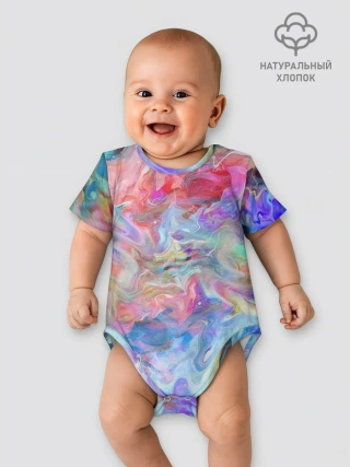 Детское боди / Радужное небо