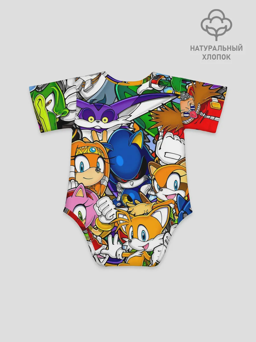 Детское боди / КИБЕР СОНИК | CYBER SONIC ROBOT