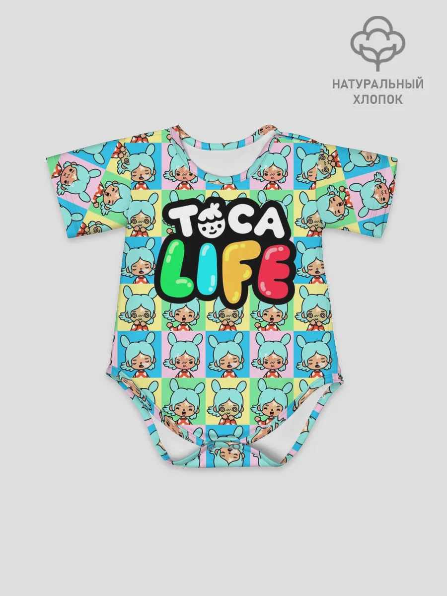 Детское боди / Toca Boca logo | Тока Бока Рита