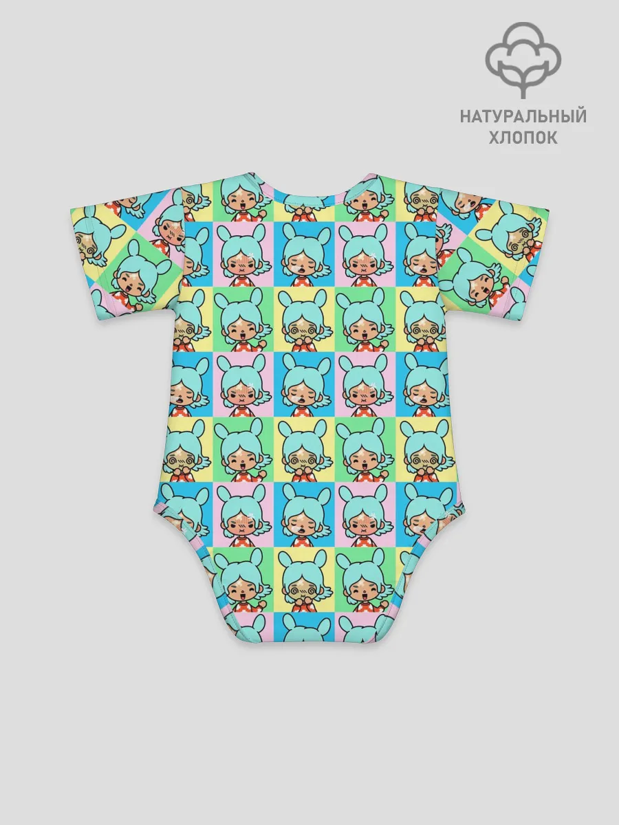 Детское боди / Toca Boca logo | Тока Бока Рита