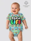 Детское боди / Toca Boca logo | Тока Бока Рита
