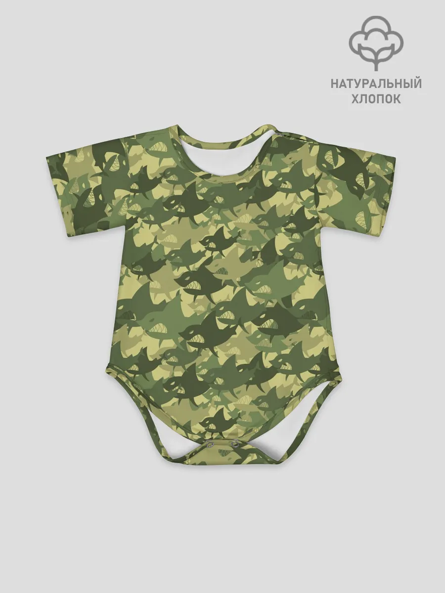 Детское боди / Акулы