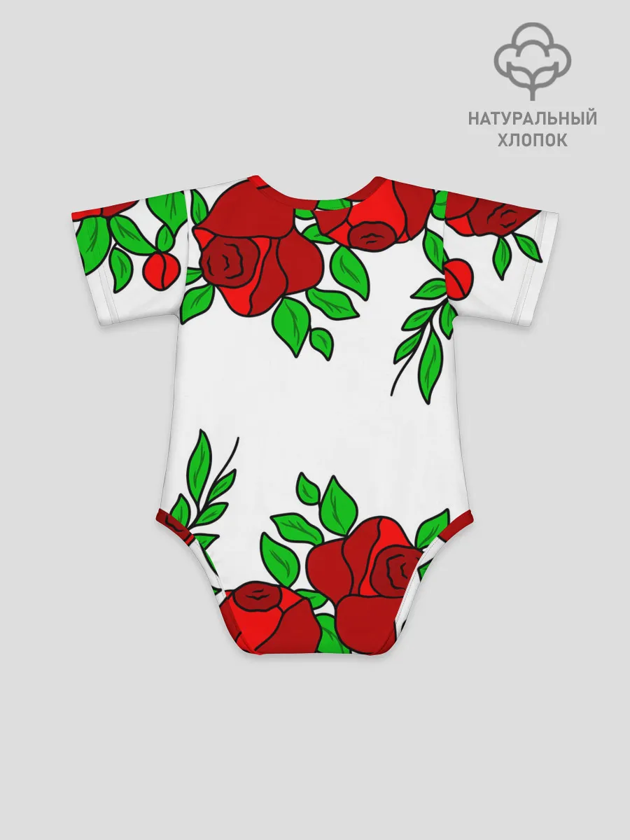 Детское боди / Юлия в розах