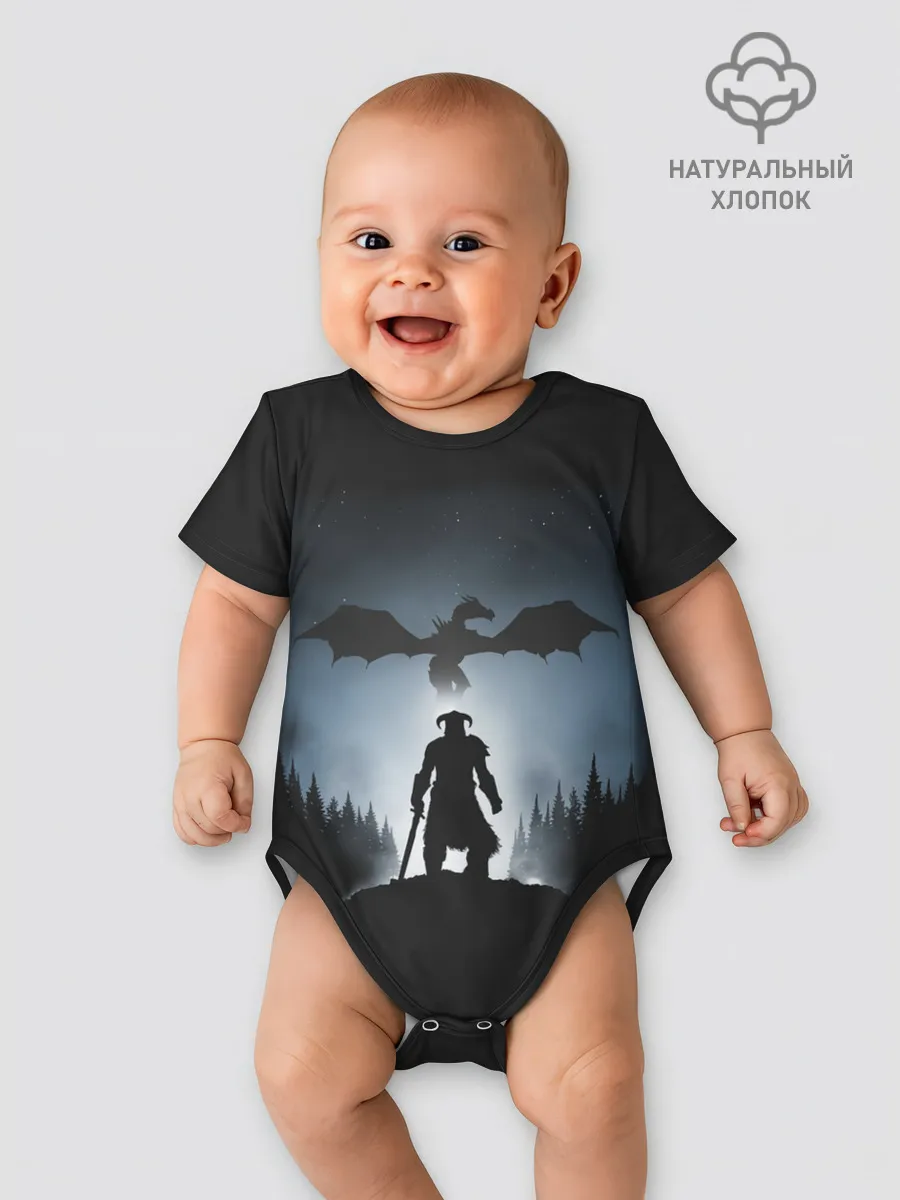 Детское боди / Силует драконорождённого