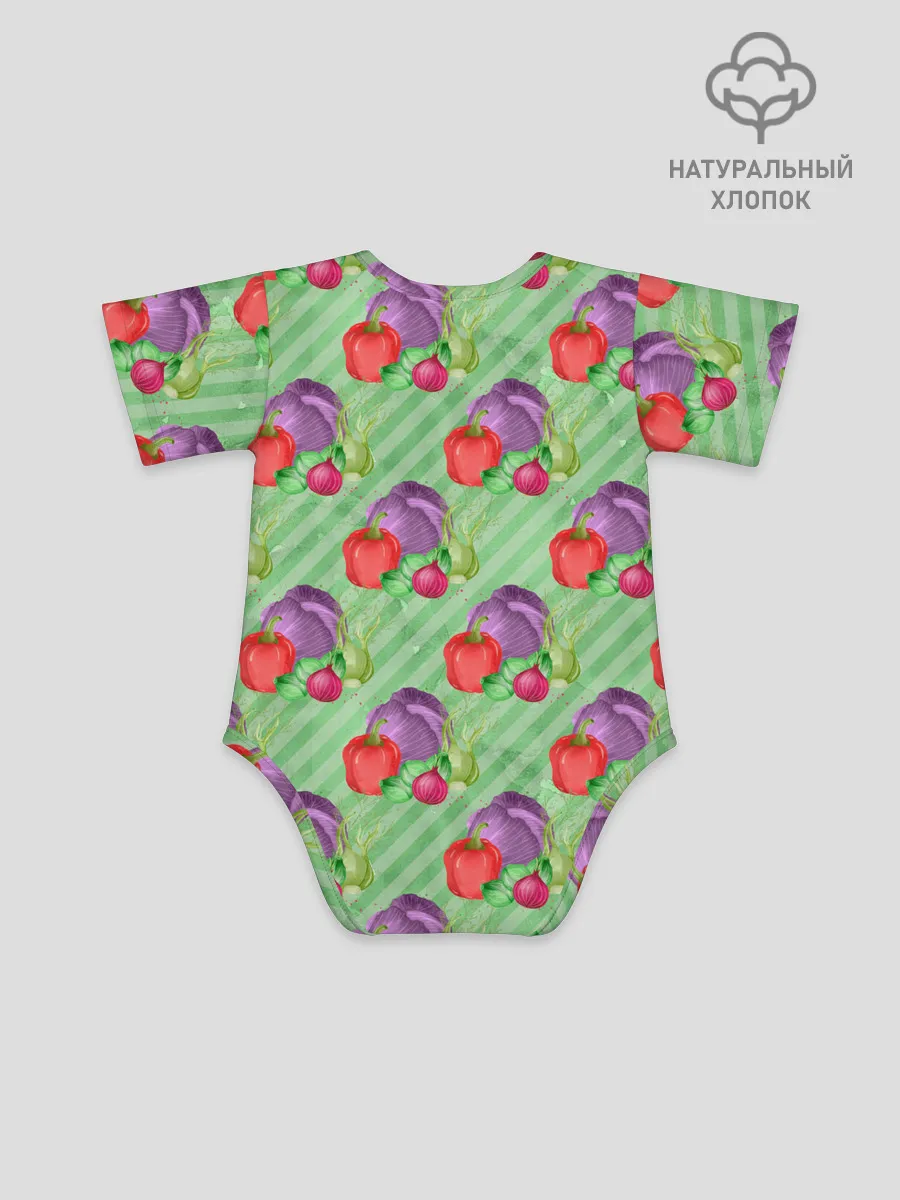 Детское боди / Vegan | Огород