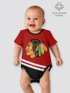 Детское боди / Chicago Blackhawks, NHL