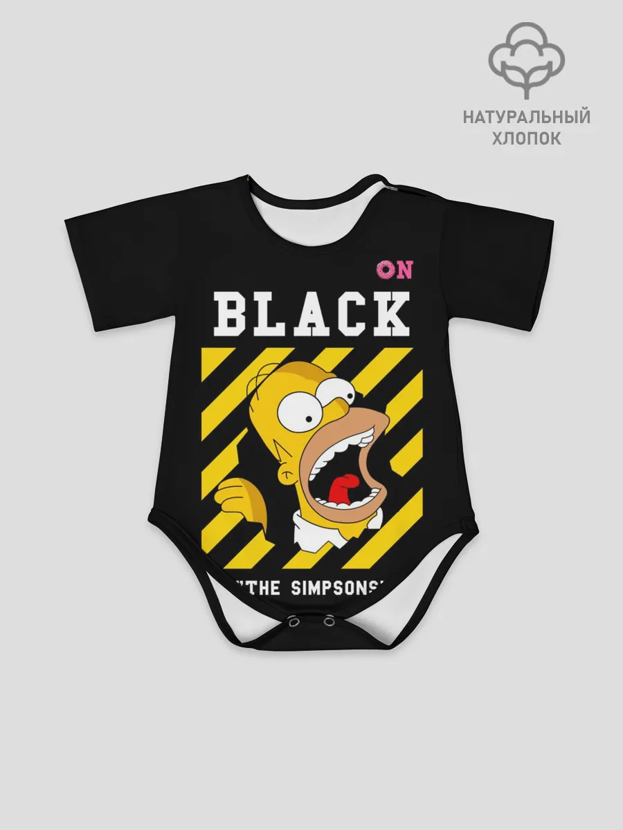 Детское боди / Симпсоны х ON BLACK