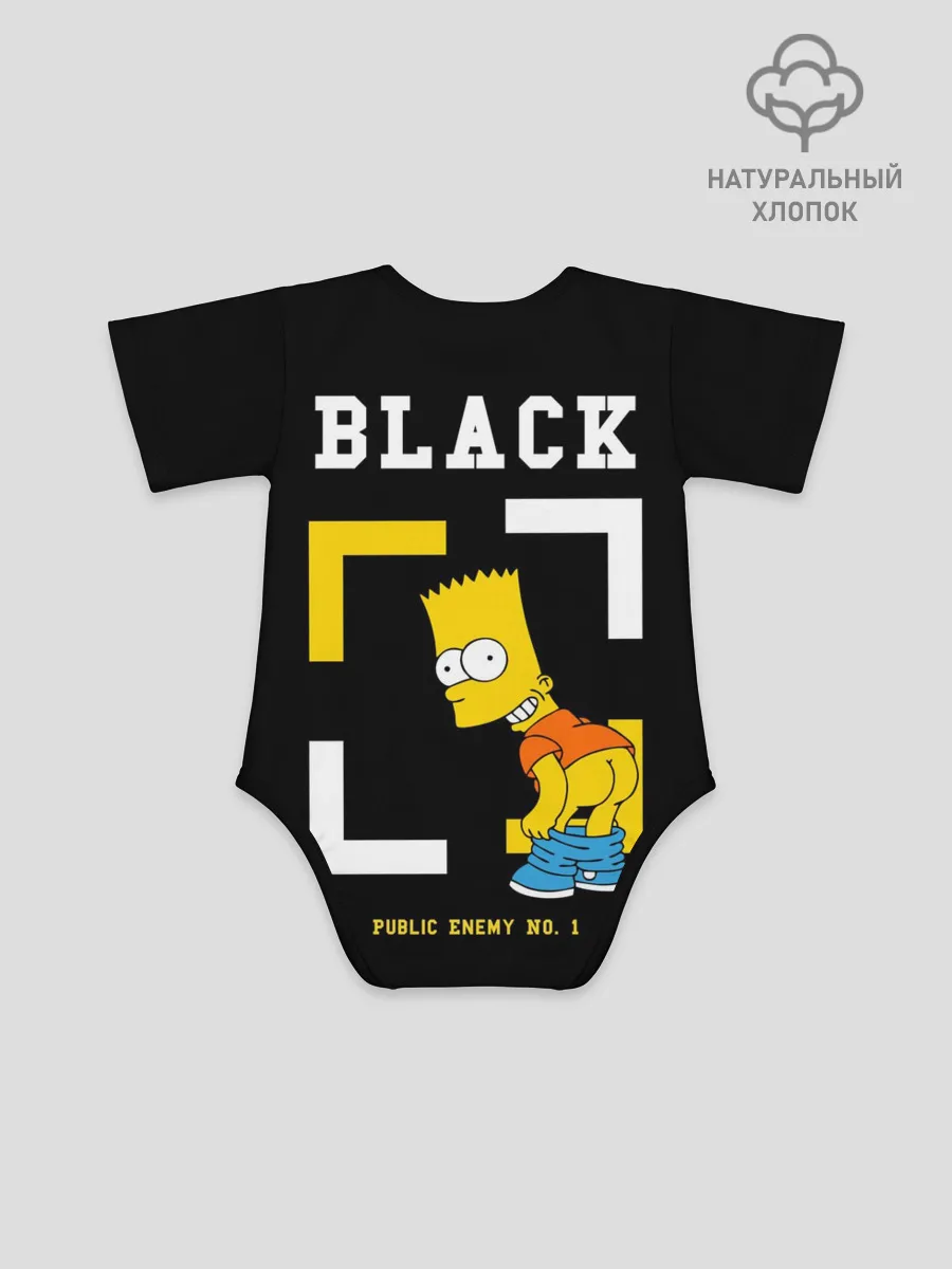 Детское боди / Симпсоны х ON BLACK