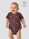 Детское боди / ГЕПАРД В ЛИСТВЕ