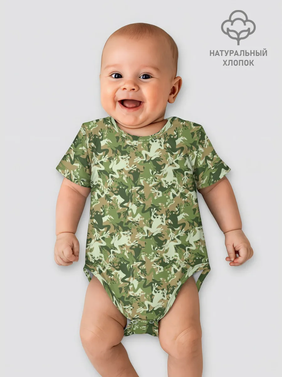 Детское боди / Лягушки