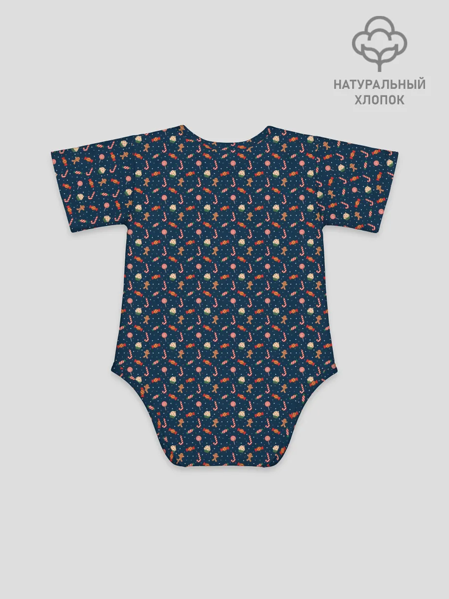 Детское боди / Новогодний фон