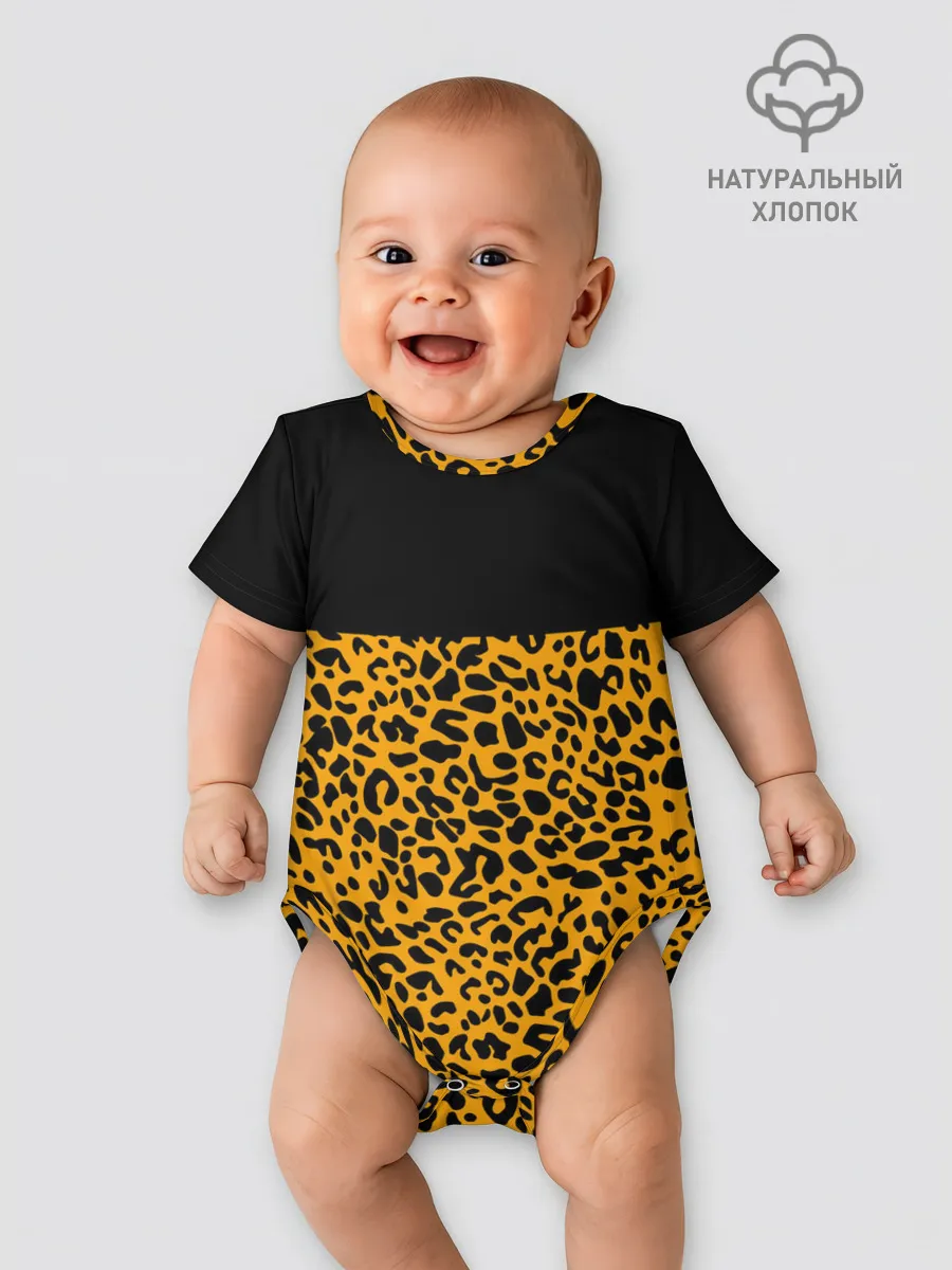 Детское боди / СТИЛЬ ЛЕОПАРДА