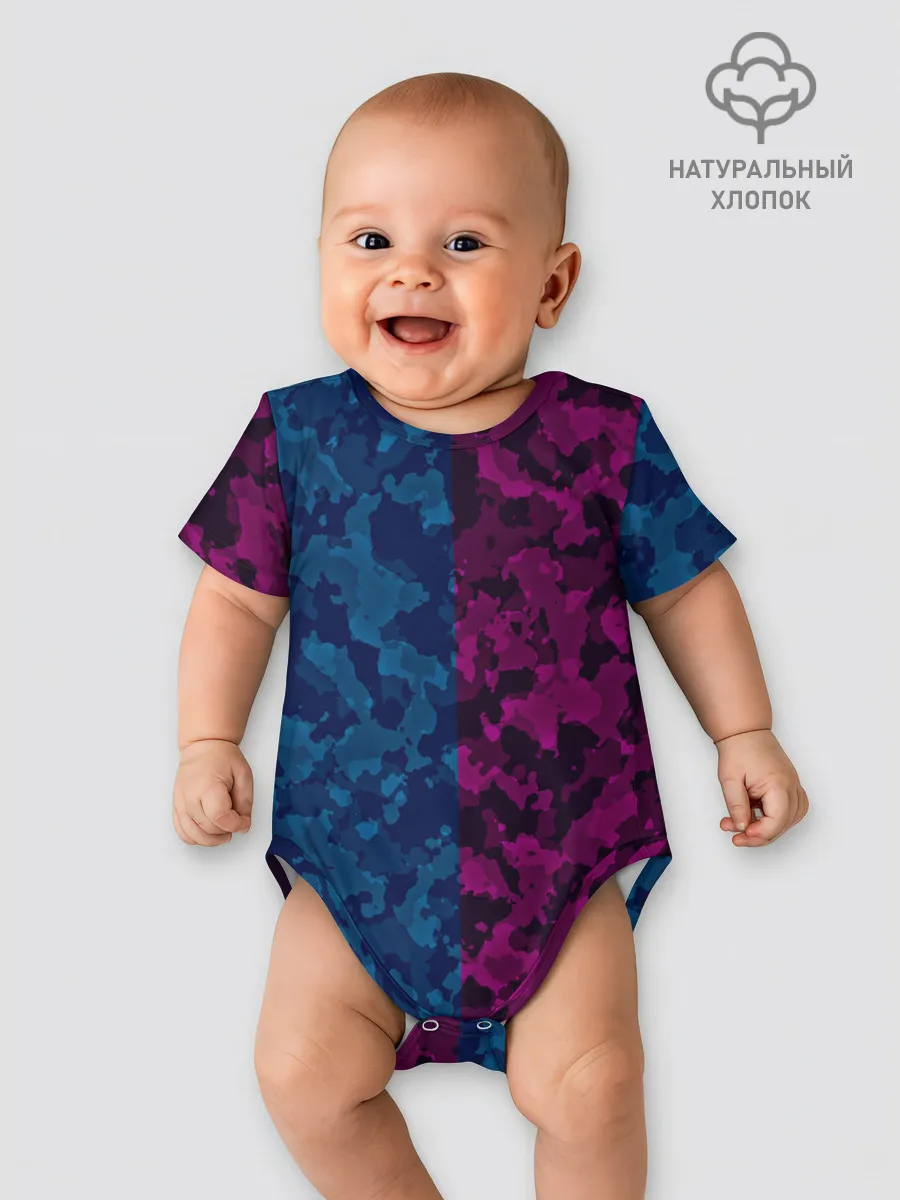 Детское боди / NEON MILITARY | НЕОНОВОЕ МИЛИТАРИ