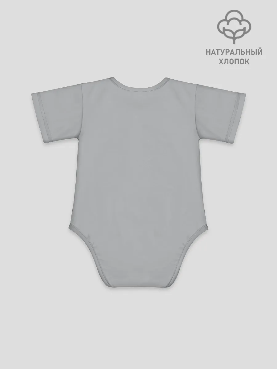 Детское боди / Снежный тигр