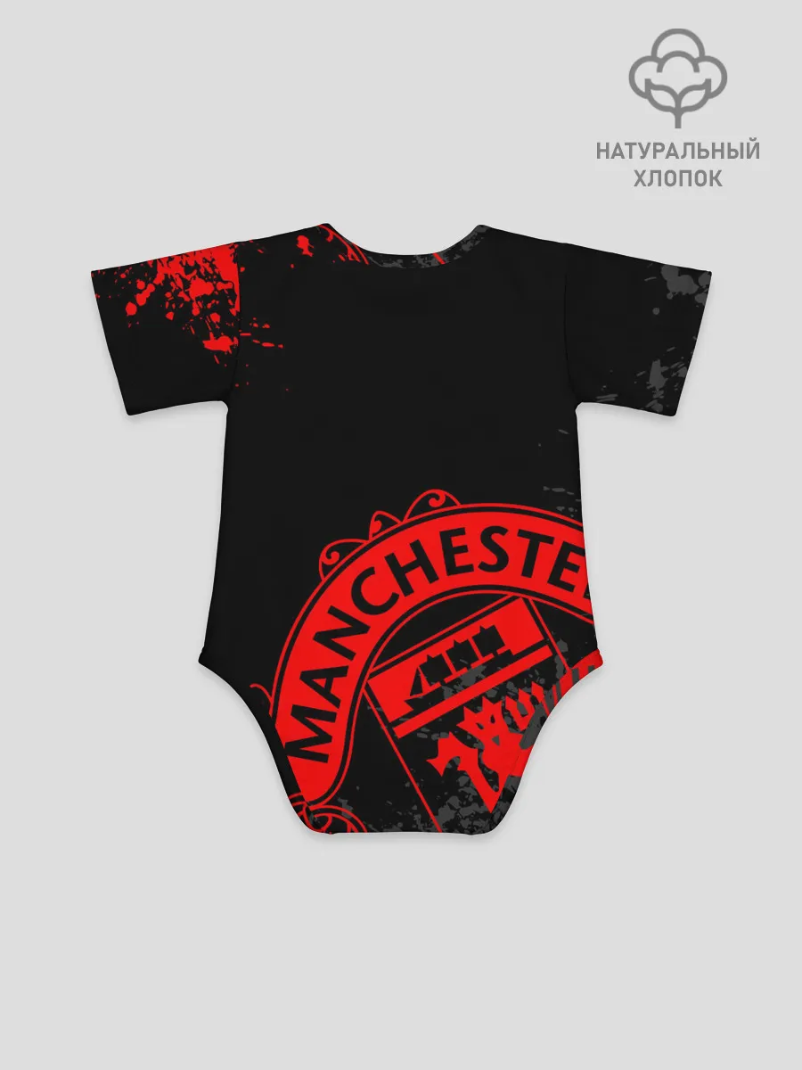 Детское боди / МАНЧЕСТЕР ЮНАЙТЕД КРАСНЫЙ ЛОГО