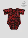 Детское боди / ТОКИЙСКИЕ МСТИТЕЛИ КРАСНЫЕ ТАТУ