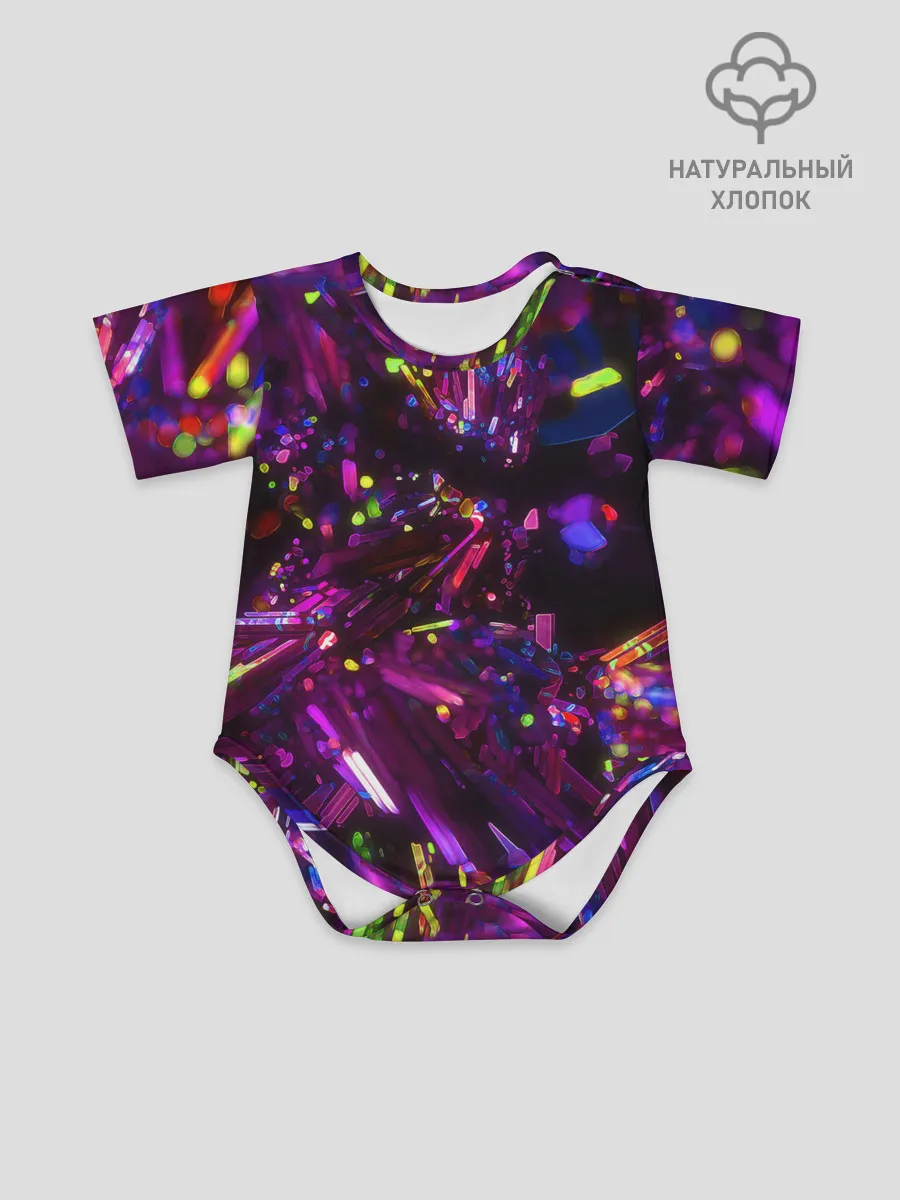 Детское боди / Фиолетовый бриллиант