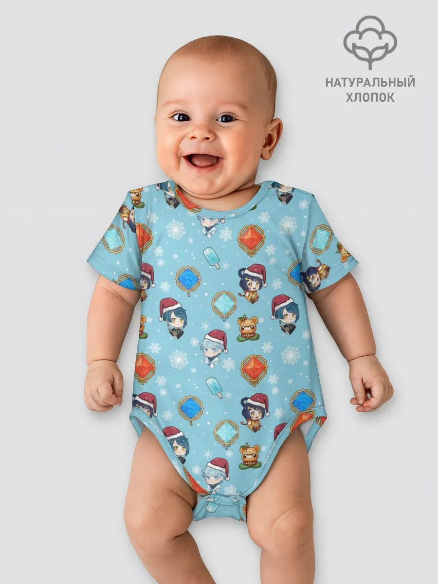 Детское боди / Genshin Impact Pattern