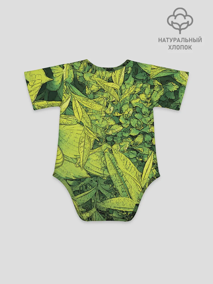 Детское боди / Растительная жизнь - Хоста