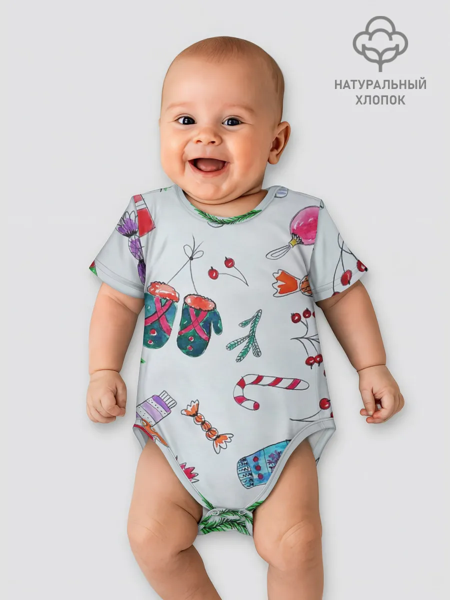 Детское боди / шарики фонарики