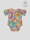 Детское боди / цветы цветочки