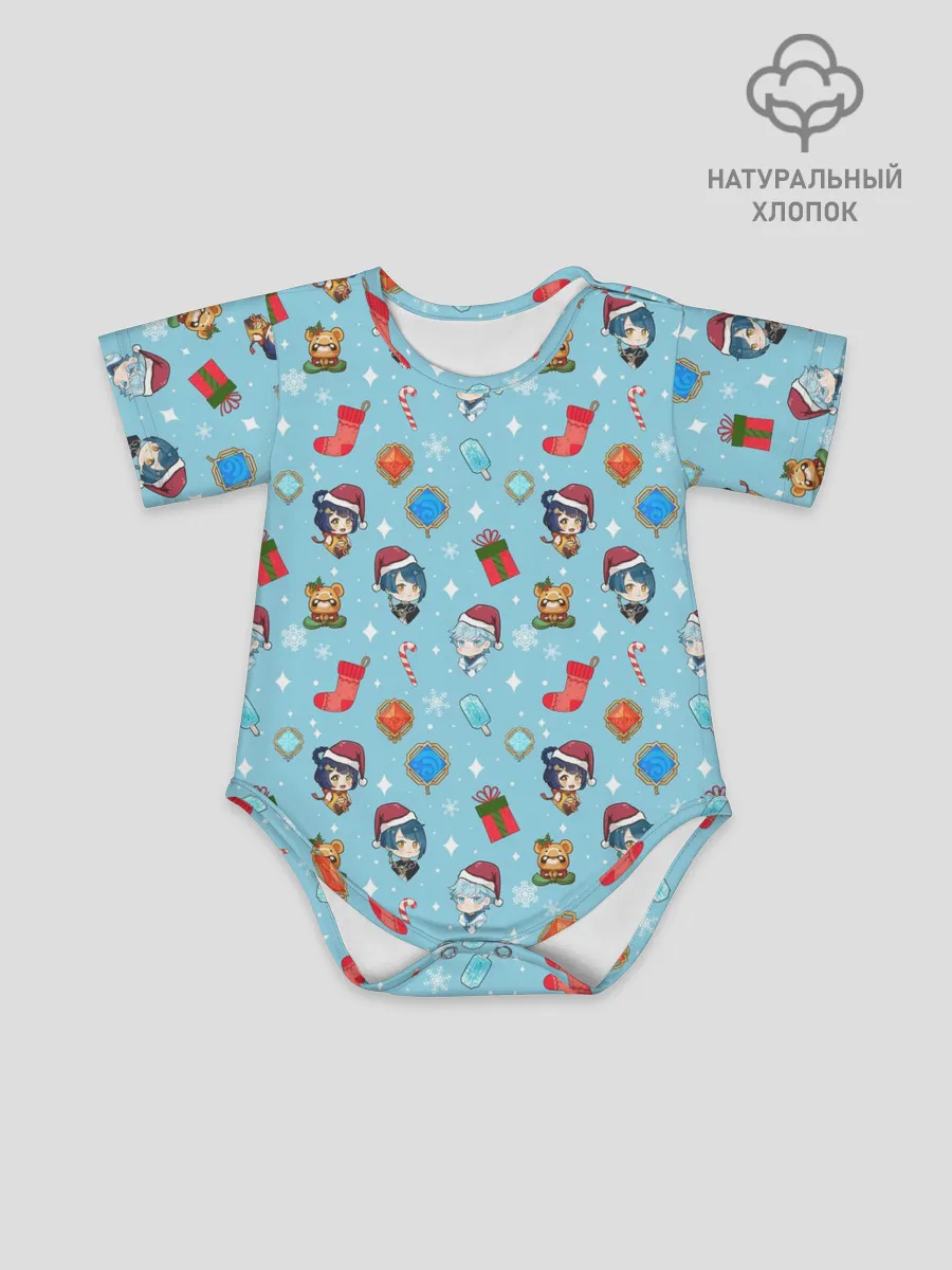 Детское боди / GI Christmas Pattern