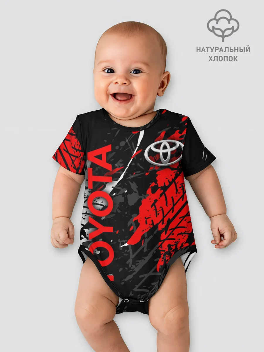 Детское боди / TOYOTA RED / TOYOTA SPORT