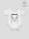 Детское боди / Metallica / Meowtallica.