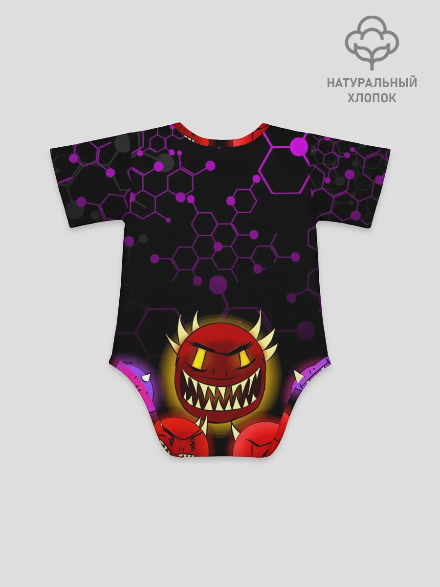 Детское боди / GEOMETRY DASH DEMONS / ДЕМОНЫ